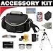  : Deluxe Accessory Outfit for The Sony Handycam Camcorder DCR-SR220 ASONDCRSRK6