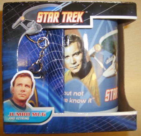 STAR TREK JUMBO MUG AND KEYRING