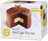 Wilton Tasty Fill Set of 4 Mini Cake Pan Set 51qUK9xbB3L. SL160 Wilton Tasty Fill Set of 4 Mini Cake Pan Set