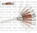 Pakka Wood Bali-Comb Butterfly Knife Practice Trainer Comb