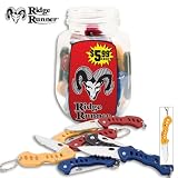 Ridge Runner Jar of Knives 36 Pcs.