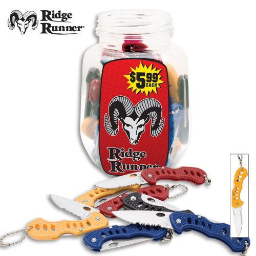 Ridge Runner Jar of Knives 36 Pcs. Ridge Runner Jar of Knives 36 Pcs.