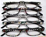 MB1052 Strength +1.50 Handpainted Reading Glasses w/Spring Hinge