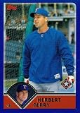 2003 Topps # 75 Herbert Perry Texas Rangers - Baseball Card