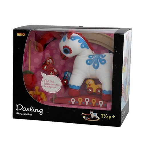 Childrens Toyshop  Toys : BRIO 33713 Wooden Railway System: My First Darling