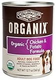 Organix Organic Chicken and Potatoes Canned Canine Formula Dog Food, 12.7-Ounce Cans (Pack of 12)