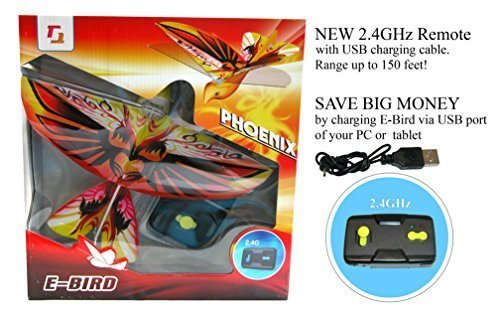 2.4GHz REMOTE CONTROL FLYING PHOENIX E-BIRD with life-like f