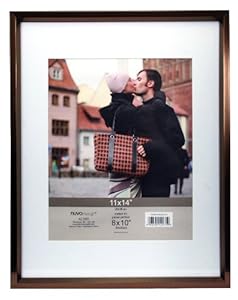 Capri 11-inch By 14-inch Metro Frame Matted For 8-inch By 10-inch Photo