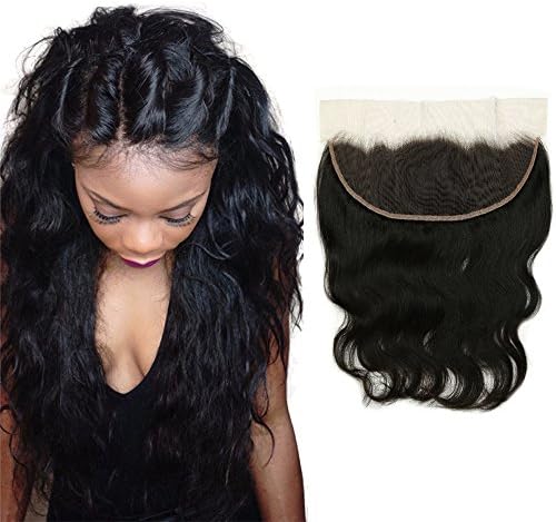 Arling Boby Wave 4x4 Free Part Lace Closure with Baby Hair Natural Black Brazilian Virgin Human Hair Closures No Bleached Knots 10inch