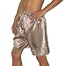 SILK COUTURE: Herren Schlafanzüge - Seide Boxer Shorts Kurze Hose / Schlafanzug Wohnzimmer Unterwäsche (Größe: M-L)