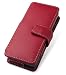 PDAIR レザーケース for HYBRID W-ZERO3(WS027SH) 横開きタイプ レッド PALCWS027SHB/RD