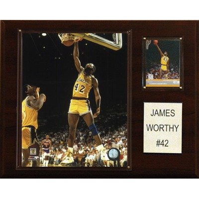 NBA Los Angeles Lakers James Worthy Player Plaque