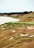 Golfing at the Beach - Easy Stick Vinyl Wall Art Decal