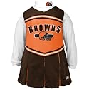 Reebok Cleveland Browns Orange Toddler 2-Piece Cheerleader Dress