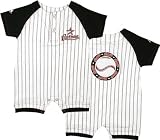 Houston Astros Baby Pinstripe Romper