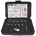 Jancy Slugger High Speed Steel Annular Cutter Set (10 piece), Uncoated (Bright) Finish, 1/2" Annular Shank, 5/8" Depth, 1/2" - 1-1/16" Sizes