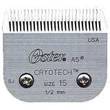 Oster 919-03 size 15 clipper blade for Oster A5 clippers.