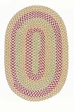 12 ' x 15' Oval Brook Farm Tea Stained by Colonial Mills Brook Farm Collection BF82