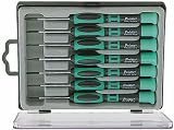 Top-quality 7-piece mini screwdriver set with deluxe storage case