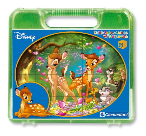 Clementoni 42060.5 - W&uuml;rfelpuzzle - 20er W&uuml;rfel Bambi Preisvergleich