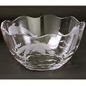 Godinger DOLPHIN BOWL 24% CRYSTAL 10"