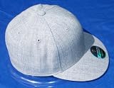 New Yupoong A fitted hat cap era Grey - Size 56cm