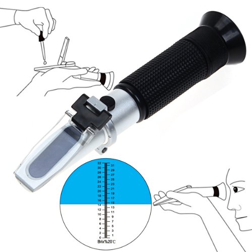 Brix Refraktometer Zucker Stammwürze