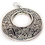 EK Success Brands Laliberi Scarf Pendant, Filigree Circle