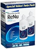 Bausch & Lomb ReNu MultiPlus Multi-Purpose Solution, 2-Count, 12-Ounce Bottles