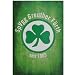 SpVgg Greuther F�rth Lizenzartikel - Fanartikel - Geschenkkarte - Faltkarte mit Sound - Spielt beim 
�ffnen das Lied - Kleeblatt - Vorderseite mit dem SpVgg Greuther F�rth Logo - R�ckseite und 
Innenseiten blanko - Farbe gr�n / weiss - Material Kartonage - Abmessungen ca. 16,5 cm x ca. 11,5 cm 
- Briefumschlag mit spitzer Klappe - Nassklebegummierung - Farbe weiss - Abmessungen ca. 17,5 cm x 
ca. 12,5 cm - Neu und in Folie originalverpackt - Farbabweichungen vom Original sind je nach 
Einstellungen des Bildschirms m�glich