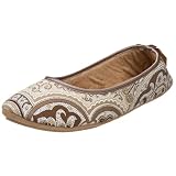 Patricia Green Women's Patti Ballerina Slipper,Camel,8 M