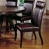 Hillsdale Nottingham Side Chair, Set of 2, Dark Espresso