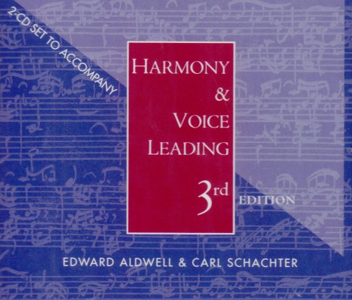 2 CD Set for Aldwell/Schachter's Harmony and Voice Leading, 3rd