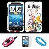 Autumn Flower Design Protective 2 Piece Snap On Crystal Hard Case Cover for ....