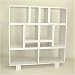 Wayborn 5446W Modular Display Bookcase - White