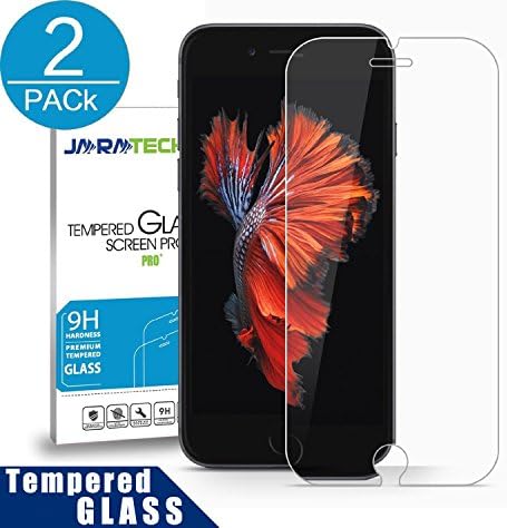 iPhone 6s Plus Screen Protector, JARATECH Premium [3D Touch Compatible] Tempered Glass Screen Protector for iPhone 6s Plus 5.5' Ultra Strong,HD Clear,9H hardness,Bubble free [Lifetime Warranty] 2Pack