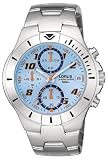 Lorus Mens Chronograph Stainless Steel Watch with Date