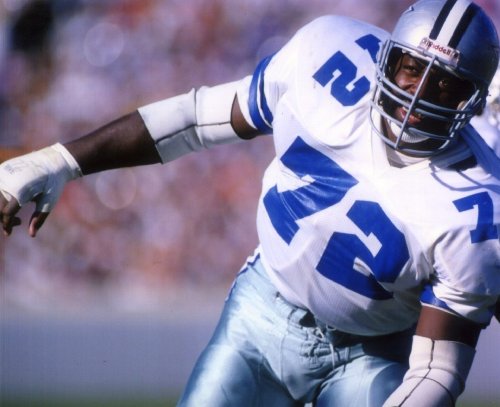 ED TOO TALL JONES DALLAS COWBOYS 8X10 SPORTS ACTION PHOTO (A)