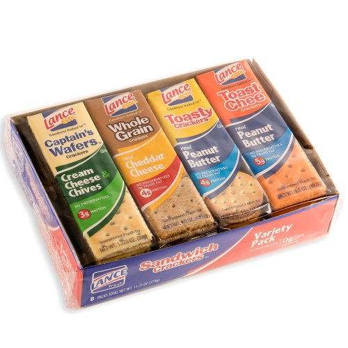 Lance 8 Count Sandwich Cracker Variety Pack
