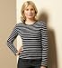 Info/Buy Pure Cotton Long Sleeve Stripe Top