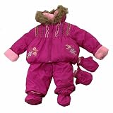Rothschild Infant Girls Snowsuit