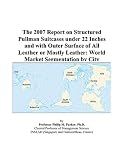 The 2007 Report on Structured Pullman Suitcases under 22 Inches and with Outer Surface of All Leather or Mostly Leather: World Market Segmentation by City