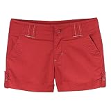 Girls' Xhilaration Solid Shorts - Guava Berry