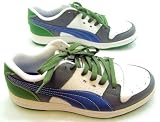 puma mens unlimited lo l iii white & steel grey skate style shoes