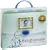 Baby Briefcase Baby Paperwork Organizer, Mint/Periwinkle