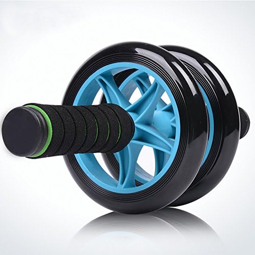 Ab Wheel Roller Equipment for Exercise Fitness Core Workout Bodybuilding,Burn Fat,Strengthen Your Abs,Core,Arms,Back and Legs,Double Wheel,Fitness Mat Include