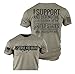 Grunt Style Serve No Man Men's T-Shirt-Grey-XXX-Large