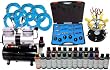 6 AIRBRUSH CAKE DECORATING KIT-24 Food Color-Compressor 6 AIRBRUSH CAKE DECORATING KIT-24 Food Color-Compressor