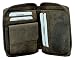 Starhide Mens Designer Full Zip Around Distressed Hunter Leather Coin Pocket #720