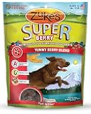 Zuke's Supers Nutritious Soft Superfood Dog Treats, Yummy Berry Blend, 6-Ounce